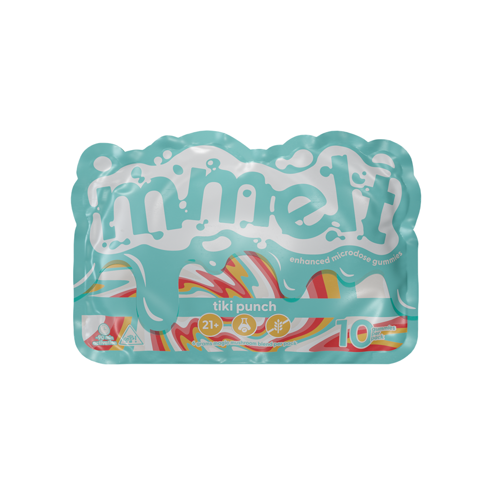 Tiki Punch – Mmelt Mushroom 10 Ct Gummies